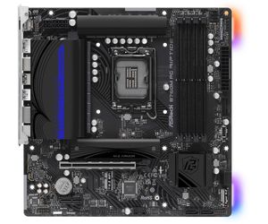 ASRock B760M PG Riptide Moederbord Socket Intel 1700 Vormfactor Micro-ATX Moederbord chipset Intel® B760