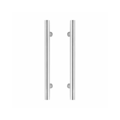 Intersteel Deurgrepen per paar T-vorm 1000x80x30 HoH 800mm - RVS