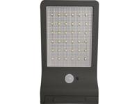 Müller Licht 21000005 Solar wandlamp met bewegingsmelder 3 W Daglicht-wit Zwart
