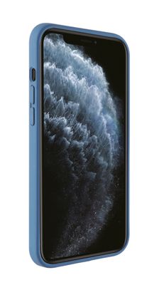 Vivanco Hype Backcover Apple iPhone 12 Pro Max Blauw Inductieve lading, Spatwaterdicht, Stootbestendig, Waterafstotend