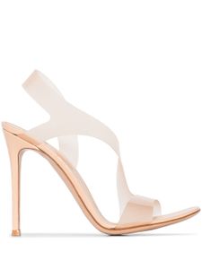 Gianvito Rossi sandales Metropolis 105 mm - Tons neutres