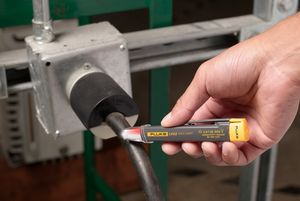 Fluke Non-contact voltage tester AC 90...600 V spanningtesterschroevendraaier Zwart, Geel