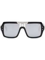 Philipp Plein lunettes de soleil à monture carrée - Noir - thumbnail