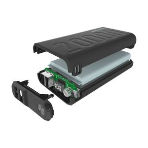 RealPower PB-20000PD+ Powerbank 20000 mAh LiPo Zwart