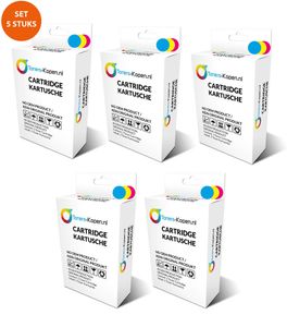 Huismerk 5X inkt cartridge voor Dell 21 kleur