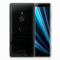 Sony Xperia XZ3 Silicone-hoesje Pistol DTMP