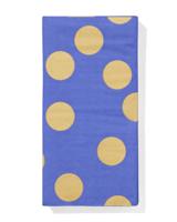 HEMA Servetten 20x10 Papier Stippen Blauw