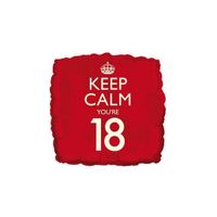 Keep Calm folie ballon 18   -