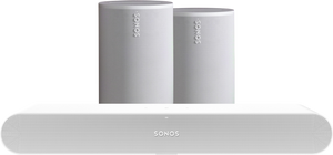 Sonos Ray Wit + 2x ERA 100 Wit