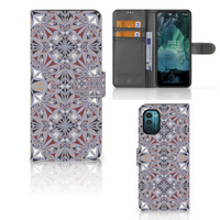 Nokia G11 | G21 Bookcase Flower Tiles - thumbnail