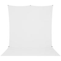 Westcott X-Drop Pro rimpelbestendige achtergrond - High-Key White Sweep (8' x 13')