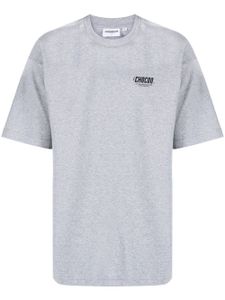 CHOCOOLATE t-shirt en coton à logo imprimé - Gris