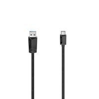 Hama USB-C kabel, USB-A mannelijk - stekker, USB 3.2 Gen2, 10 Gbit/s, 1,00 m