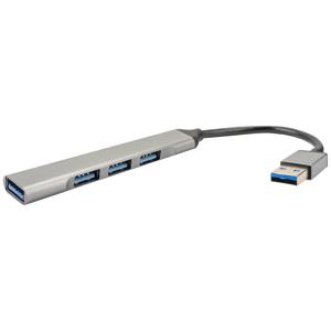 4smarts 456909 interface hub USB 3.2 Gen 1 (3.1 Gen 1) Type-A 5000 Mbit/s Grijs