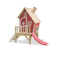 EXIT Fantasia 300 houten speelhuis - rood