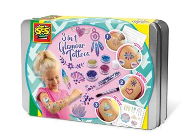 SES Creative 3 in 1 tattoos Glamour junior 4 delig SES Creative 3 in 1 tattoos Glamour junior 4 delig