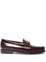 G.H. Bass & Co. mocassins Lincoln Easy Weejuns en cuir - Rouge