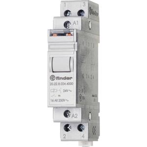 Finder 20.22.8.110.4000 Stroomstootschakelaar DIN-rail 2x NO 110 V/AC 1 stuk(s)