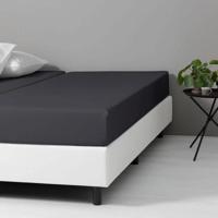 DD Verkoelend Katoenen Hoeslaken - Antraciet