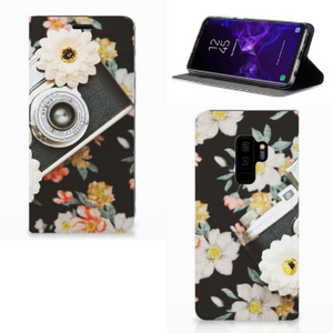 Samsung Galaxy S9 Plus Stand Case Vintage Camera