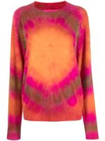 The Elder Statesman pull à motif tie dye - Rose