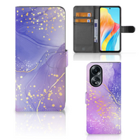 Hoesje voor OPPO A58 4G Watercolor Paars