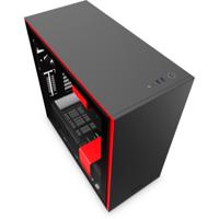 NZXT H710 Midi Tower Zwart, Rood