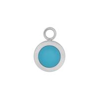 iXXXi Charm Mat Aqua Blauw Zilver