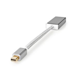 Mini DisplayPort-Kabel | DisplayPort 1.2 | Mini-DisplayPort Male | DisplayPort Male | 21.6 Gbps | Ve