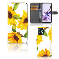 Hoesje voor Motorola Moto G13 | G23 Zonnebloemen