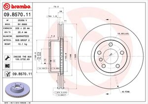 Remmenset, remschijf BREMBO, Remschijftype: Binnen geventileerd, Inbouwplaats: Achteras: , u.a. für BMW