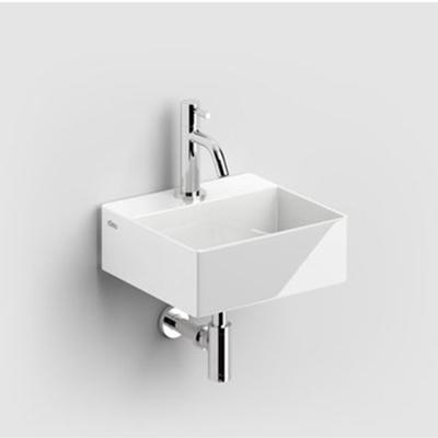 Fontein Clou Flush Rechthoek 28x27x10cm Keramiek Wit 1 Kraangat met Afvoer Fontein Clou Flush Rechthoek 28x27x10cm Keramiek Wit 1 Kraangat met Afvoer