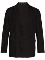 Dolce & Gabbana blazer à rayures - Noir