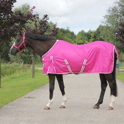 QHP Vliegendeken Roze - 155cm Paardendekens & toebehoren