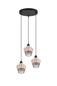 Trio Vide hanglamp Borka rotan R31263336