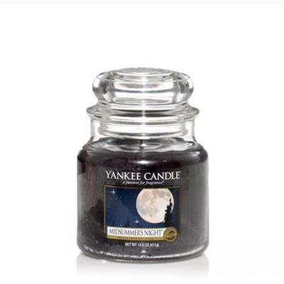 Yankee Candle 114174e kaars Rond Zwart 1 stuk(s)