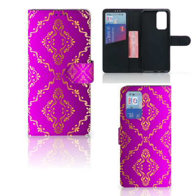 Wallet Case OnePlus 9 Pro Barok Roze Wallet Case OnePlus 9 Pro Barok Roze