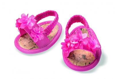 Heless Poppensandalen bloemen roze 38 45 cm Heless Poppensandalen bloemen roze 38 45 cm