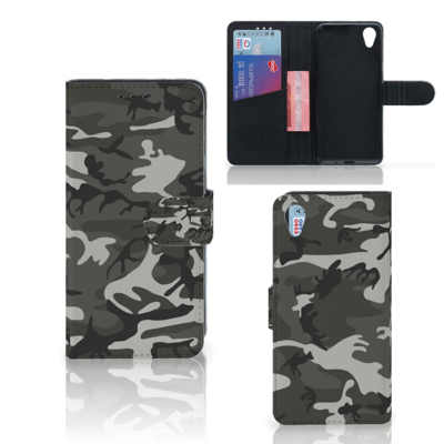Sony Xperia X Telefoon Hoesje Army Light