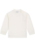 Dolce & Gabbana Kids sweat à logo DG en jacquard - Blanc