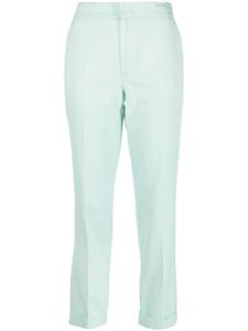 TWINSET pantalon droit à coupe courte - Vert