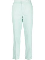 TWINSET pantalon droit à coupe courte - Vert - thumbnail