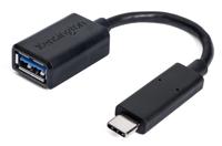 CA1000 - USB-adapter - USB (V) naar USB-C (M) - USB 3.1 - gevormd - zwart