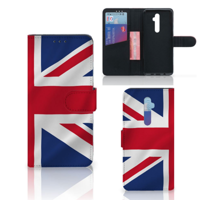 OPPO Reno 2Z Bookstyle Case Groot-Brittannië OPPO Reno 2Z Bookstyle Case Groot-Brittannië