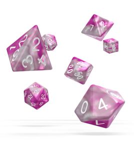 Oakie Doakie Dice RPG Set Gemidice - Magnolia (7)