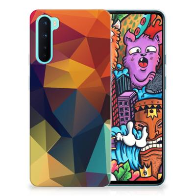 OnePlus Nord TPU Hoesje Polygon Color OnePlus Nord TPU Hoesje Polygon Color