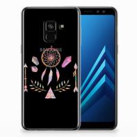 Samsung Galaxy A8 (2018) Telefoonhoesje met Naam Boho Dreamcatcher