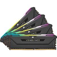 Corsair VENGEANCE RGB PRO SL 64GB (4x16GB) DDR4 3600 (PC4-28800) C18 1.35V Desktopgeheugen - Zwart, CMH64GX4M4D3600C18