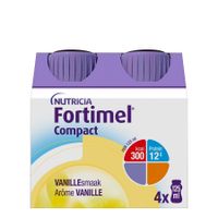 Fortimel Compact Vanille Flesjes 4x125ml