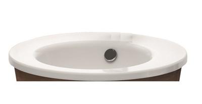Duravit Philippe Starck 1 wastafe 16,5 x 58 x 58 cm, WonderGliss wit Duravit Philippe Starck 1 wastafe 16,5 x 58 x 58 cm, WonderGliss wit